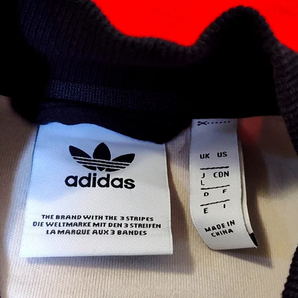 Adidas Medium Size Black And Grey Camouflage Track Jacket Full Zip DN8036 - Picture 4 of 6